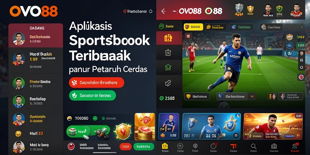 Tampilan menarik dari gameplay taruhan di OVO88.