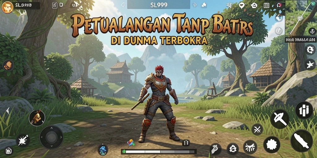 Tampilan menarik dari gameplay Open World di SL999.
